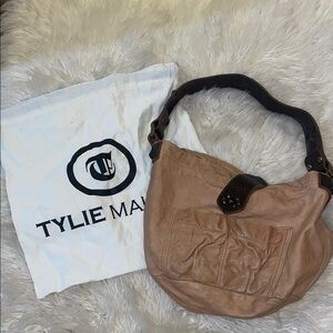 Tylie Malibu Tan Leather Women's Bag with duster